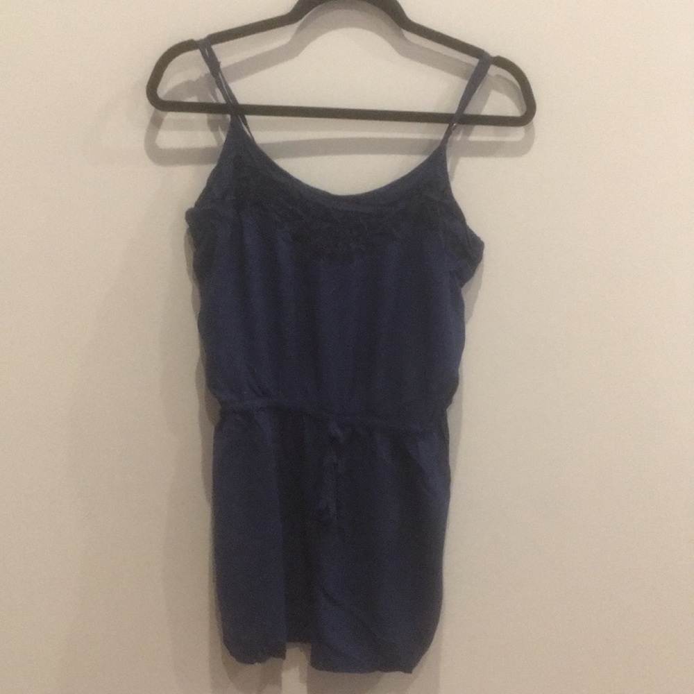 Aeropostale navy blue romper